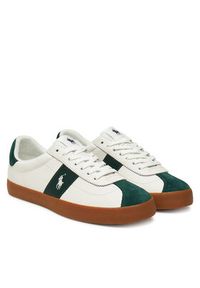 Polo Ralph Lauren Sneakersy 816974111002 Biały. Kolor: biały. Materiał: skóra