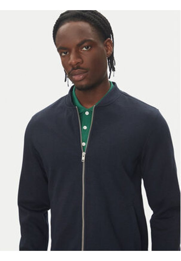 Lindbergh Kurtka przejściowa 30-306035 Granatowy Slim Fit. Kolor: niebieski. Materiał: syntetyk