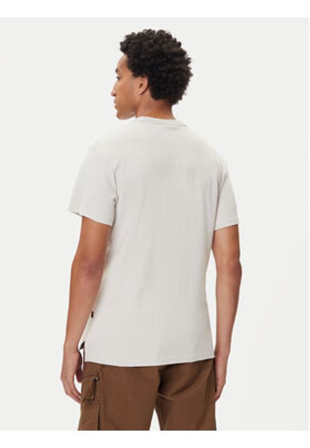G-Star RAW - G-Star Raw T-Shirt Nifous D24449-D976 Écru Regular Fit. Materiał: bawełna