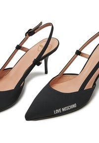 Love Moschino - LOVE MOSCHINO Sandały JA10627G1LIMX000 Czarny. Kolor: czarny. Materiał: materiał #4