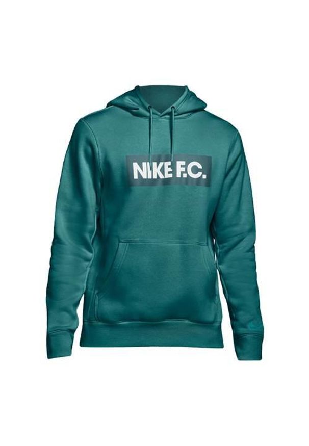 Bluzy sportowa męska Nike FC Essentials. Typ kołnierza: kaptur. Kolor: zielony
