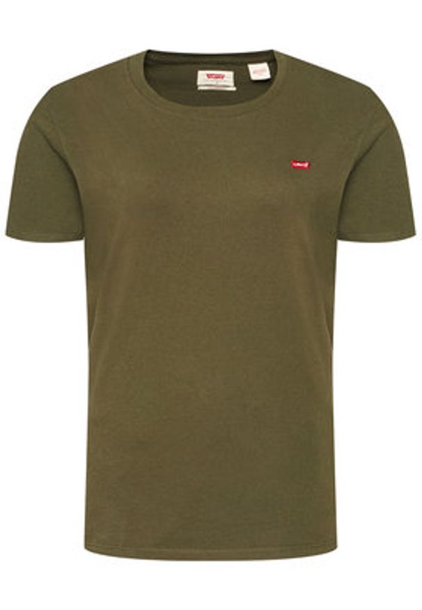 Levi's® T-Shirt Original Housemark 56605-0021 Zielony Standard Fit. Kolor: zielony. Materiał: bawełna