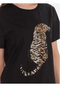 LOLA CASADEMUNT T-Shirt LF2515027 Czarny Regular Fit. Kolor: czarny. Materiał: bawełna #3