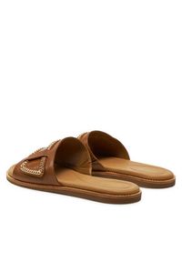 Clarks Klapki Maritime Mule 26176402 Brązowy. Kolor: brązowy. Materiał: skóra #4