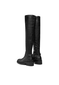 Bronx Muszkieterki High boots 14290-G Czarny. Kolor: czarny. Materiał: skóra