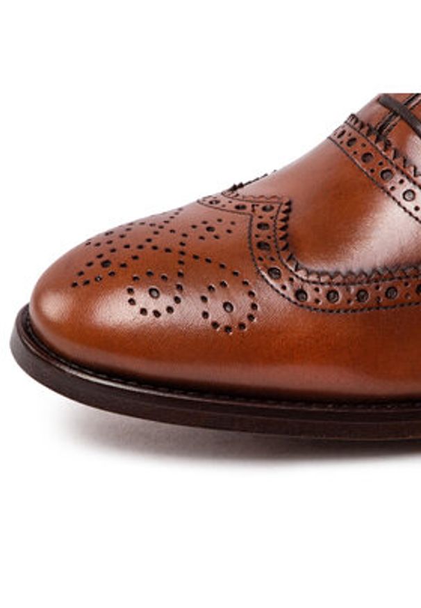 Lord Premium Półbuty Brogues 5501 Brązowy. Kolor: brązowy. Materiał: skóra