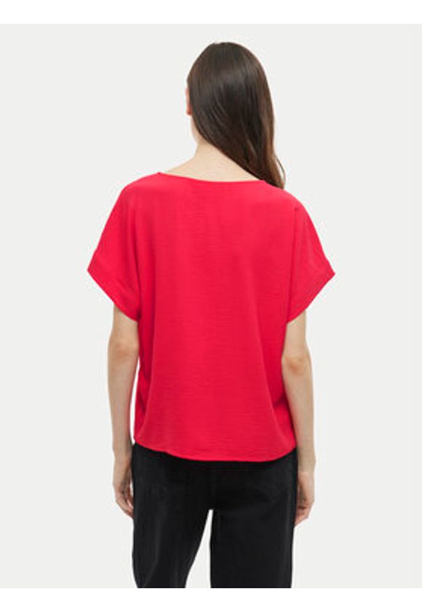 Vila T-Shirt Josa 14101663 Różowy Regular Fit. Kolor: różowy. Materiał: syntetyk
