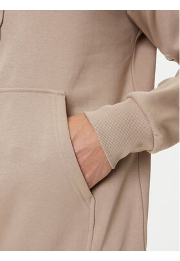 The North Face Bluza Fine NF0A89EU Beżowy Regular Fit. Kolor: beżowy. Materiał: syntetyk, bawełna