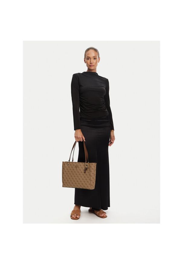 Torebka Guess. Kolor: brązowy