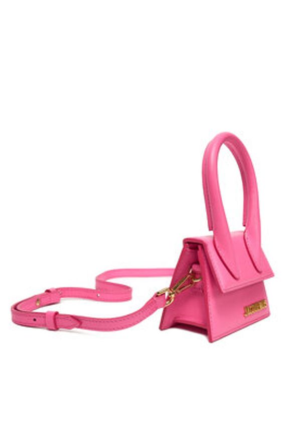 JACQUEMUS Torebka Le Chiquito 22E213BA001-3060 Różowy. Kolor: różowy. Materiał: skórzane