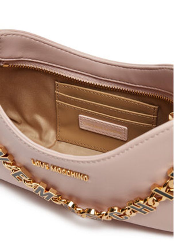 Love Moschino - LOVE MOSCHINO Torebka JC4070PP1ML1360A Różowy. Kolor: różowy. Materiał: skórzane