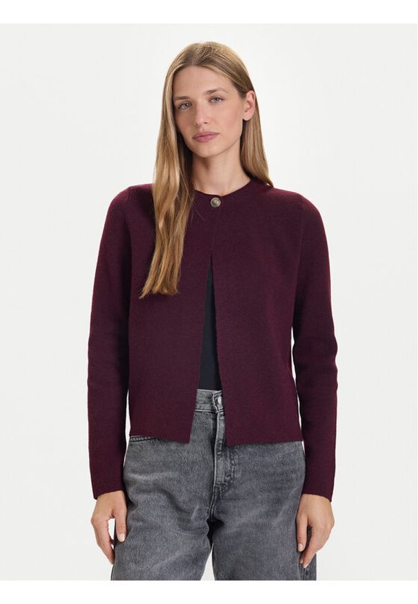 Vero Moda Kardigan Marina 10331339 Fioletowy Regular Fit. Kolor: fioletowy. Materiał: syntetyk