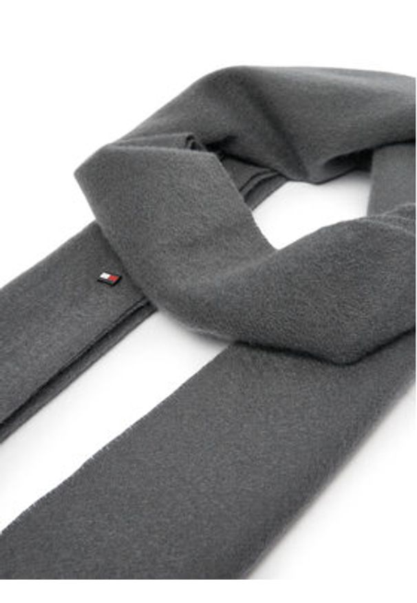 TOMMY HILFIGER - Tommy Hilfiger Szalik AM0AM12841 Szary. Kolor: szary. Materiał: kaszmir