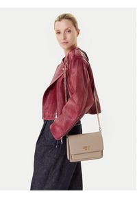 Liu Jo Torebka Ecs M Crossbody AF5152 E0058 Beżowy. Kolor: beżowy. Materiał: skórzane #5