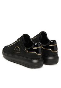 Karl Lagerfeld - KARL LAGERFELD Sneakersy KL67537 Czarny. Kolor: czarny. Materiał: skóra #5