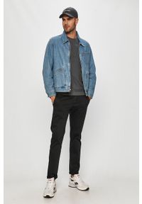 Levi's® - Levi's - Kurtka jeansowa. Okazja: na spotkanie biznesowe, na co dzień. Typ kołnierza: bez kaptura. Kolor: niebieski. Materiał: jeans. Wzór: gładki. Styl: biznesowy, casual #2