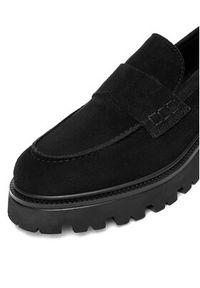 Badura Loafersy C-AVAH-25050LM Czarny. Kolor: czarny. Materiał: zamsz, skóra #6