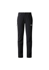 Spodnie The North Face Speedlight 0A7Z8AJK31 - czarne. Kolor: czarny. Materiał: elastan, softshell, nylon. Sport: wspinaczka