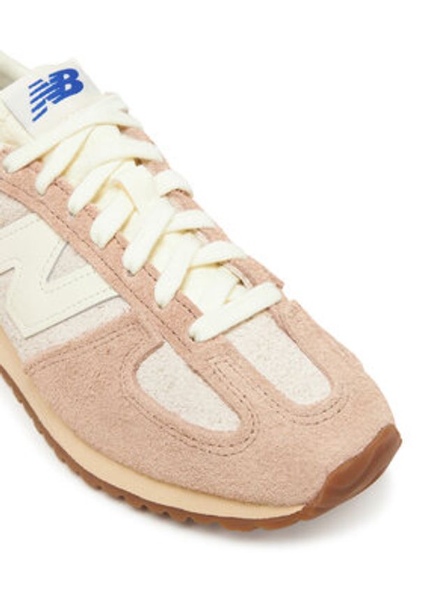New Balance Sneakersy U471PSC W Beżowy. Kolor: beżowy. Materiał: skóra, zamsz