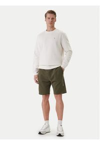 TOMMY HILFIGER - Tommy Hilfiger Szorty sportowe UM0UM03452 Zielony Regular Fit. Kolor: zielony. Materiał: bawełna. Styl: sportowy #3