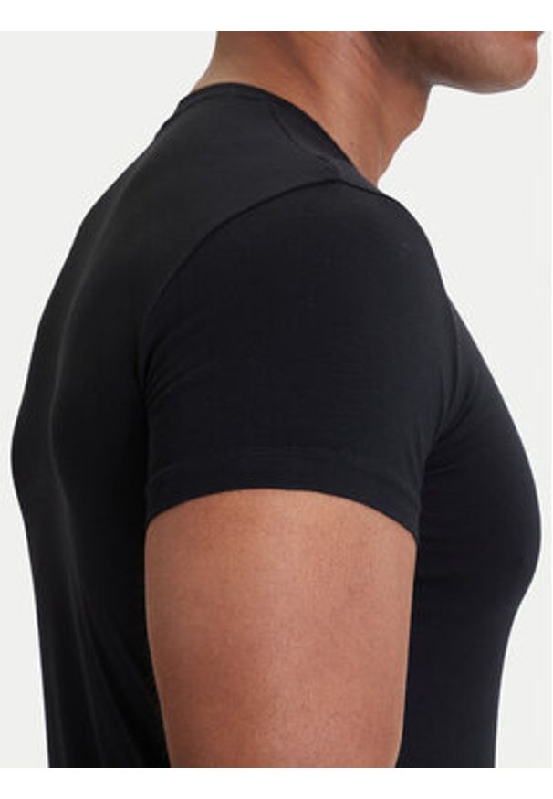 Emporio Armani Underwear T-Shirt EM000375 AF18891 UC001 Czarny Slim Fit. Kolor: czarny. Materiał: bawełna