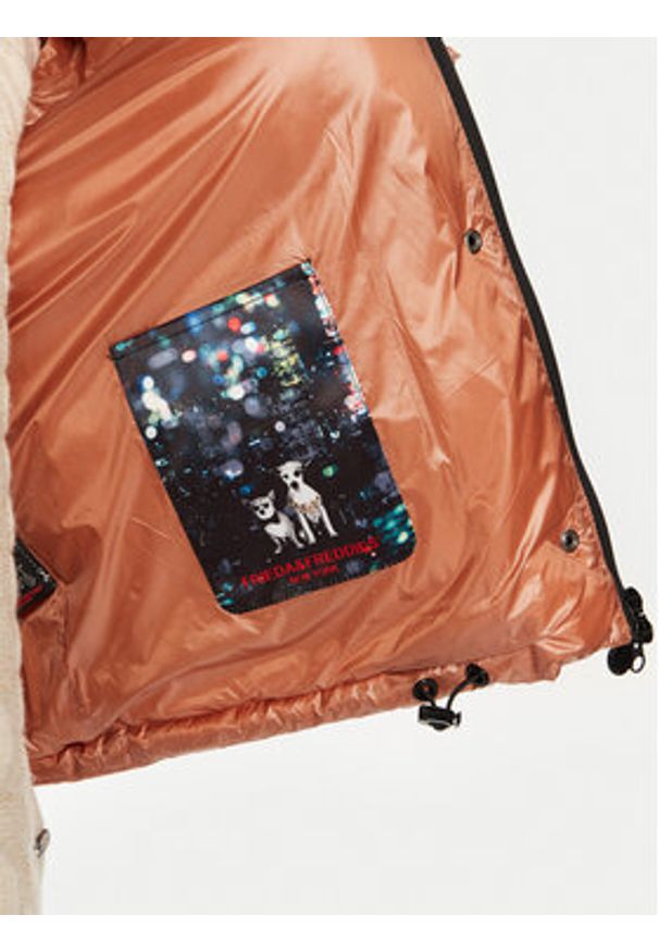 Frieda & Freddies Kurtka przejściowa 3703 Brązowy Regular Fit. Kolor: brązowy. Materiał: syntetyk