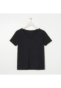 Sinsay - Koszulka - Czarny. Kolor: czarny #1