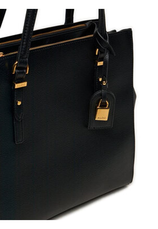 Aldo Torebka Feacan 13824472 Czarny. Kolor: czarny. Materiał: skórzane