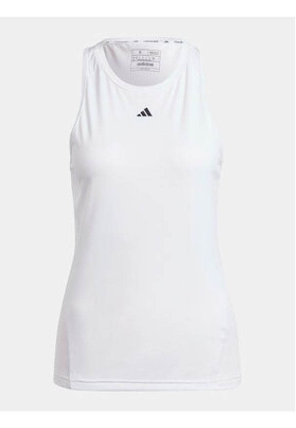 Adidas - adidas Koszulka techniczna Designed for Training IT7427 Biały Regular Fit. Kolor: biały. Materiał: syntetyk