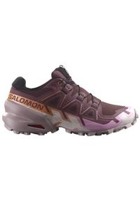 salomon - Buty do biegania damskie Salomon Speedcross 6. Zapięcie: sznurówki. Kolor: czerwony, wielokolorowy. Materiał: syntetyk, tkanina, materiał. Szerokość cholewki: normalna. Model: Salomon Speedcross #2