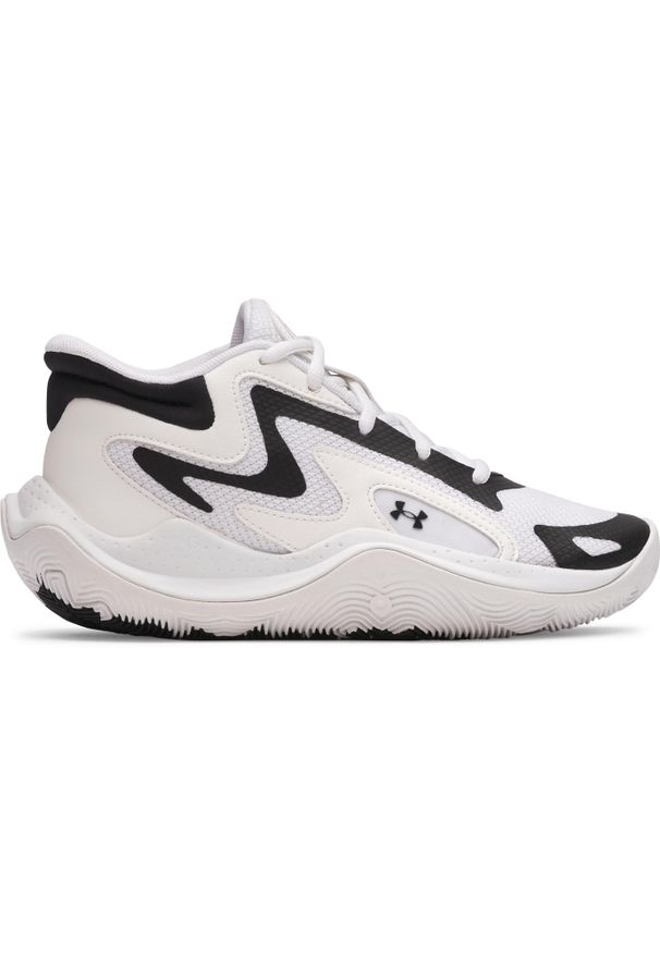 Buty do koszykówki Under Armour Jet '25. Kolor: czarny, wielokolorowy, biały. Sport: koszykówka
