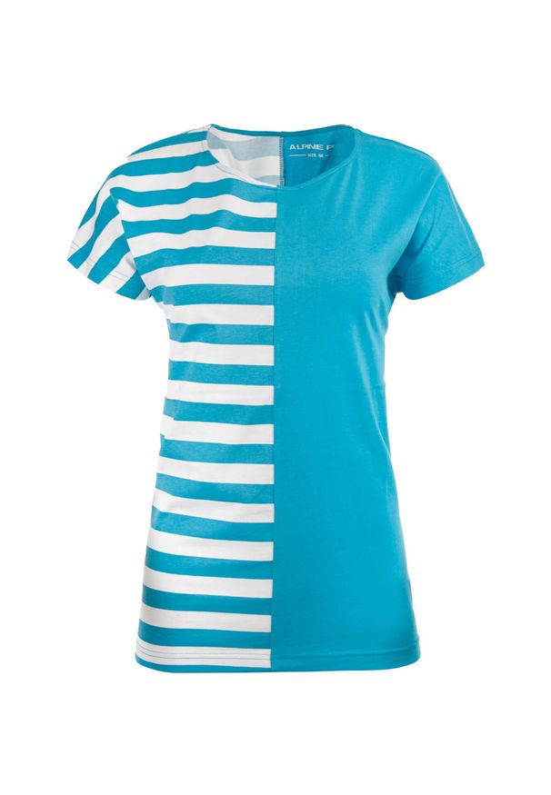 ALPINE PRO - Stylowa Koszulka Damska Alpine Pro Hooteda XL - Oddychająca i Modna. Typ kołnierza: polo. Kolor: wielokolorowy. Materiał: bawełna. Styl: elegancki