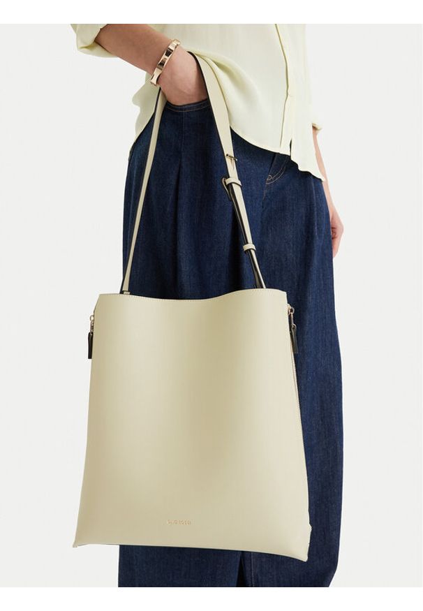 Gino Rossi - GINO ROSSI Torebka EO-WEN-3 Żółty. Kolor: żółty