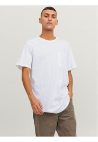 Jack & Jones - Jack&Jones T-Shirt Noa 12210945 Biały Regular Fit. Kolor: biały. Materiał: bawełna #1