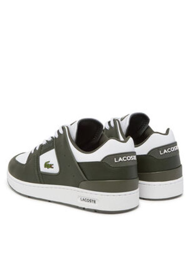 Lacoste Sneakersy Court Cage 7-49SMA0037 Biały. Kolor: biały. Materiał: skóra