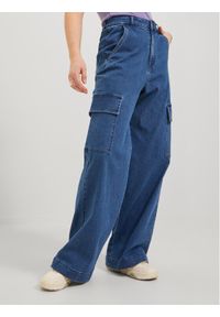 JJXX Jeansy 12241211 Niebieski Wide Leg. Kolor: niebieski #1