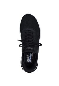 skechers - Adidasy Skechers Bobs Arc Waves 2.0, Mężczyźni. Kolor: czarny. Materiał: materiał. Sport: fitness
