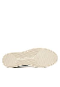 Emporio Armani Sneakersy EM003843 Granatowy. Kolor: niebieski. Materiał: skóra