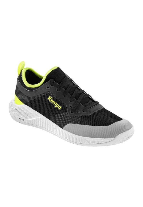 KEMPA - Buty halowe Kempa Kourtfly. Kolor: czarny, wielokolorowy, żółty. Sport: piłka ręczna