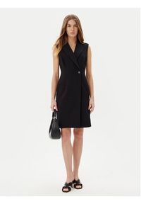 DKNY Sukienka koktajlowa DD5U1H66 Czarny Slim Fit. Kolor: czarny. Materiał: syntetyk. Styl: wizytowy #4
