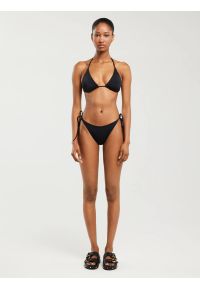 Big-Star - Góra od kostiumu kąpielowego czarna Bellsa 906. Kolor: czarny. Materiał: tkanina. Wzór: nadruk #6