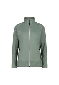 Bluza damska turystyczna CMP 34E2966. Okazja: na co dzień. Kolor: zielony. Styl: casual, sportowy. Sport: turystyka piesza #1