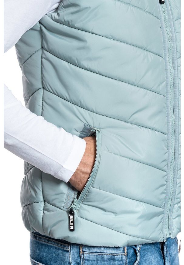 Mustang - MĘSKI BEZRĘKAWNIK MUSTANG DENNIS LIGHT PADDED 1009813 6465. Długość rękawa: bez rękawów
