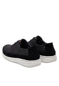 Clarks Sneakersy Easeway Lace 26181368 Czarny. Kolor: czarny. Materiał: materiał #4