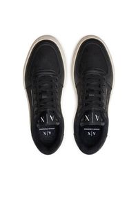 Armani Exchange Sneakersy XUX196 XV905 00002 Czarny. Kolor: czarny. Materiał: materiał #6