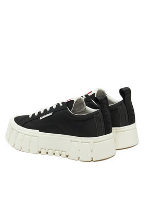 Tommy Jeans Trampki EN0EN02793 Czarny. Kolor: czarny. Materiał: materiał