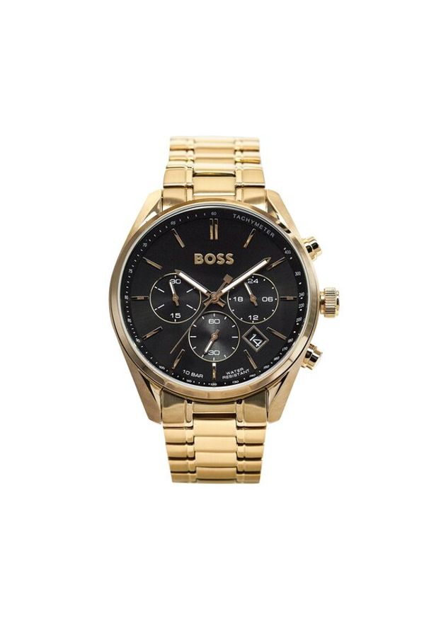 BOSS - Boss Zegarek Champion 1513848 Złoty. Kolor: złoty
