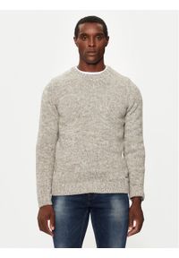 JOOP! Sweter 17 JK-26Vadino 30043451 Beżowy Modern Fit. Kolor: beżowy. Materiał: wełna #1