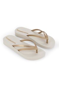 Japonki damskie Ipanema Bossa Soft V. Kolor: beżowy. Styl: sportowy