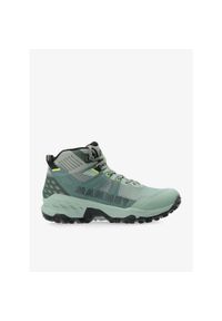 Buty turystyczne damskie Mammut Sertig II Mid GTX. Kolor: zielony. Materiał: tkanina, gore-tex, syntetyk